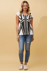 Caroline Morgan Sequins TShirt