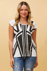 Caroline Morgan Sequins TShirt