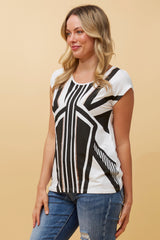 Caroline Morgan Sequins TShirt