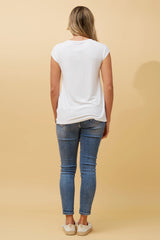 Caroline Morgan Sequins TShirt