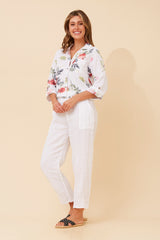 Bottega Morgan Floral Print Shirt