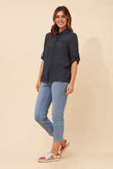Caroline Morgan 3/4 Sleeve Shirt