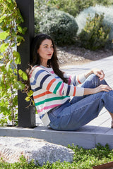 Jump Fun Stripe Pullover