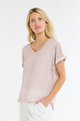 Love From Italy Short Sleeve Calypso Top