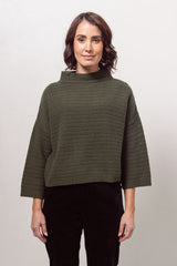See Saw Australian Wool Blend 7/8 Sleeve Top