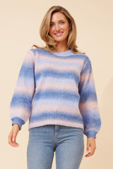 Caroline Morgan Space Dyed Knit Jumper