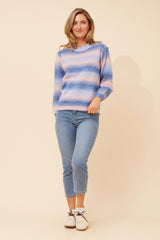 Caroline Morgan Space Dyed Knit Jumper