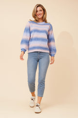 Caroline Morgan Space Dyed Knit Jumper