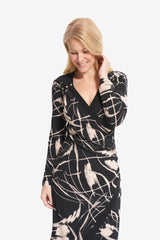 Joseph Ribkoff Wrap Dress