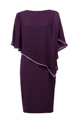 Joseph Ribkoff Sheer Overlay Dress