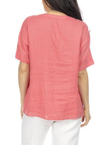 Jump Relaxed Sequin Trim Top