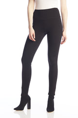 Up! Ponte Legging Pant - wide waistband tummy