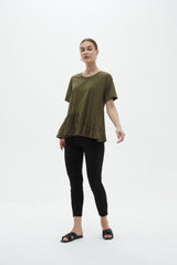 Tirelli Flange Hem Top