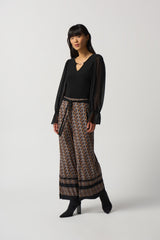 Joseph Ribkoff Ruffle Sleeve Top