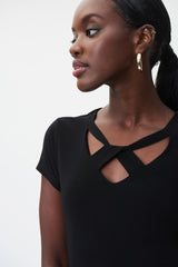 Joseph Ribkoff Round Neck Top
