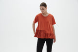 Tirelli Flange Hem Top