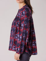 Yarra Trail Encaustic Pleat Top