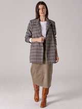 Yarra Trail Check Blazer