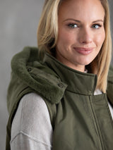 Yarra Trail Fur Trim Vest