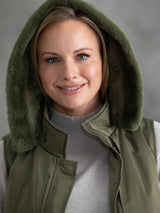 Yarra Trail Fur Trim Vest