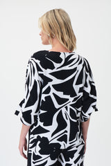 Joseph Ribkoff Abstract Print Tunic