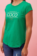 Caroline Morgan Coco Graphic Tee