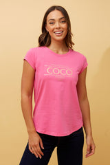 Caroline Morgan Coco Graphic Tee