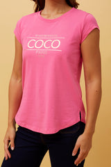 Caroline Morgan Coco Graphic Tee