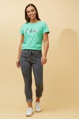 Caroline Morgan Side Stud Pant