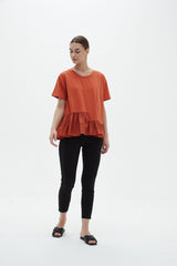 Tirelli Flange Hem Top