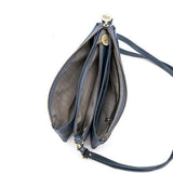 Millie Black Caviar Clutch/Crossover