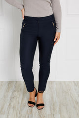 Caroline Morgan Trim Pocket Pant