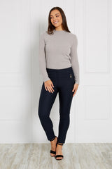 Caroline Morgan Trim Pocket Pant