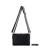 Kiara Black Caviar Crossbody/Clutch