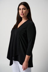 Joseph Ribkoff Asymmetric Tunic Top