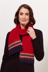 See Saw Rib Knit Scarf