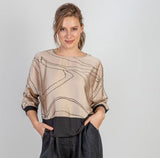 JJ Sisters Print Top