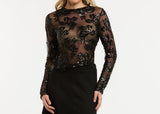 Urban Luxury Sequin Top