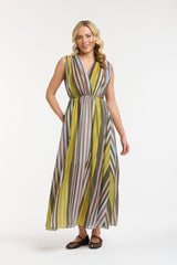 Urban Luxury Multicolour Striped Dress
