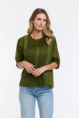 365 Days Tilly Pleat Top