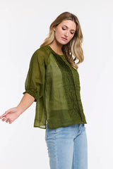 365 Days Tilly Pleat Top