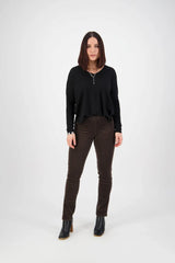 Vassalli Bay Cord Pull On Jean