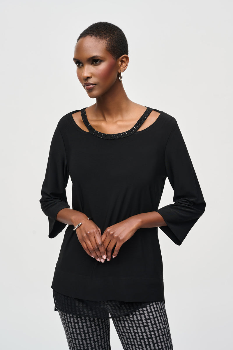 Joseph Ribkoff Silky Knit Straight Tunic