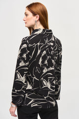 Joseph Ribkoff Abstract Print Top