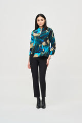 Joseph Ribkoff Bohemian Brush Stroke Jacket