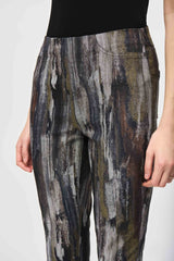 Joseph Ribkoff Abstract Print Classic Slim Pant