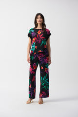 Joseph Ribkoff Tropical Print Top