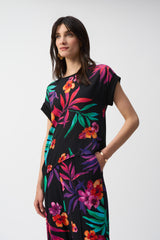 Joseph Ribkoff Tropical Print Top