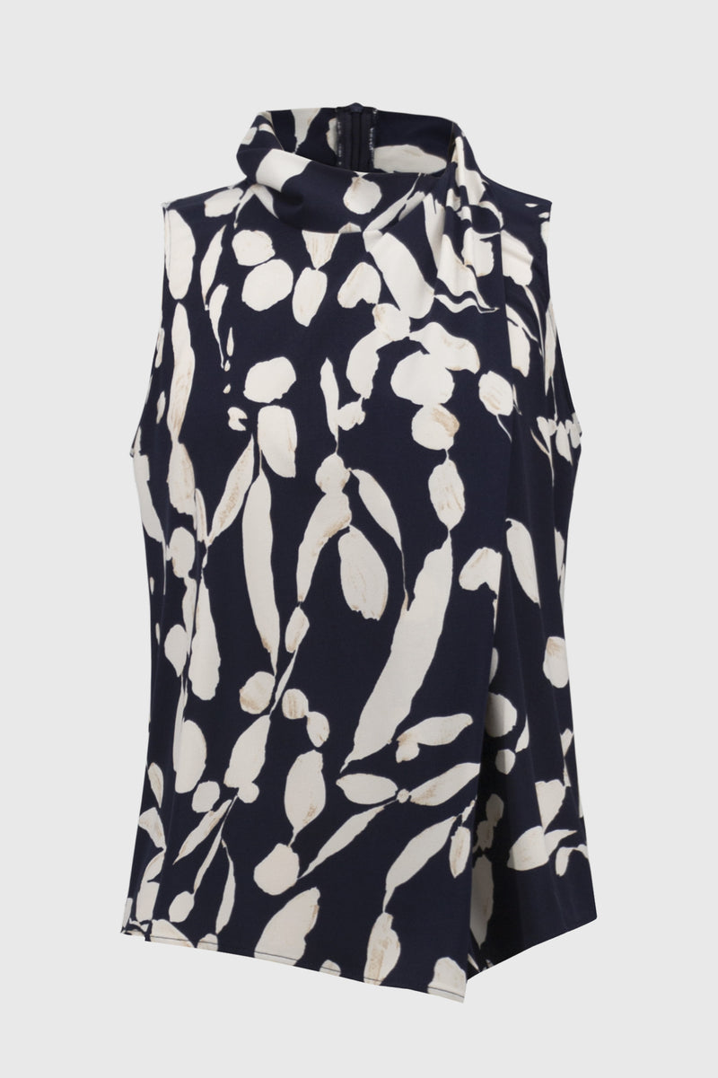 Joseph Ribkoff Abstract Print Top