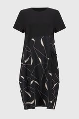 Joseph Ribkoff Geometric Print Dress